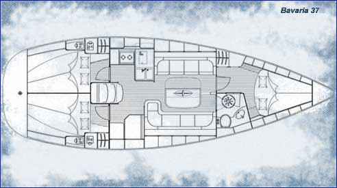 Bavaria 37 Technical Diagram